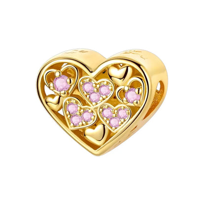 Original-Charm-Perlen aus 925er-Sterlingsilber, goldener Leopard, Glühwürmchen, Schmetterling, Heißluftballon-Perlen, passend für DIY-Armbänder, edler Schmuck