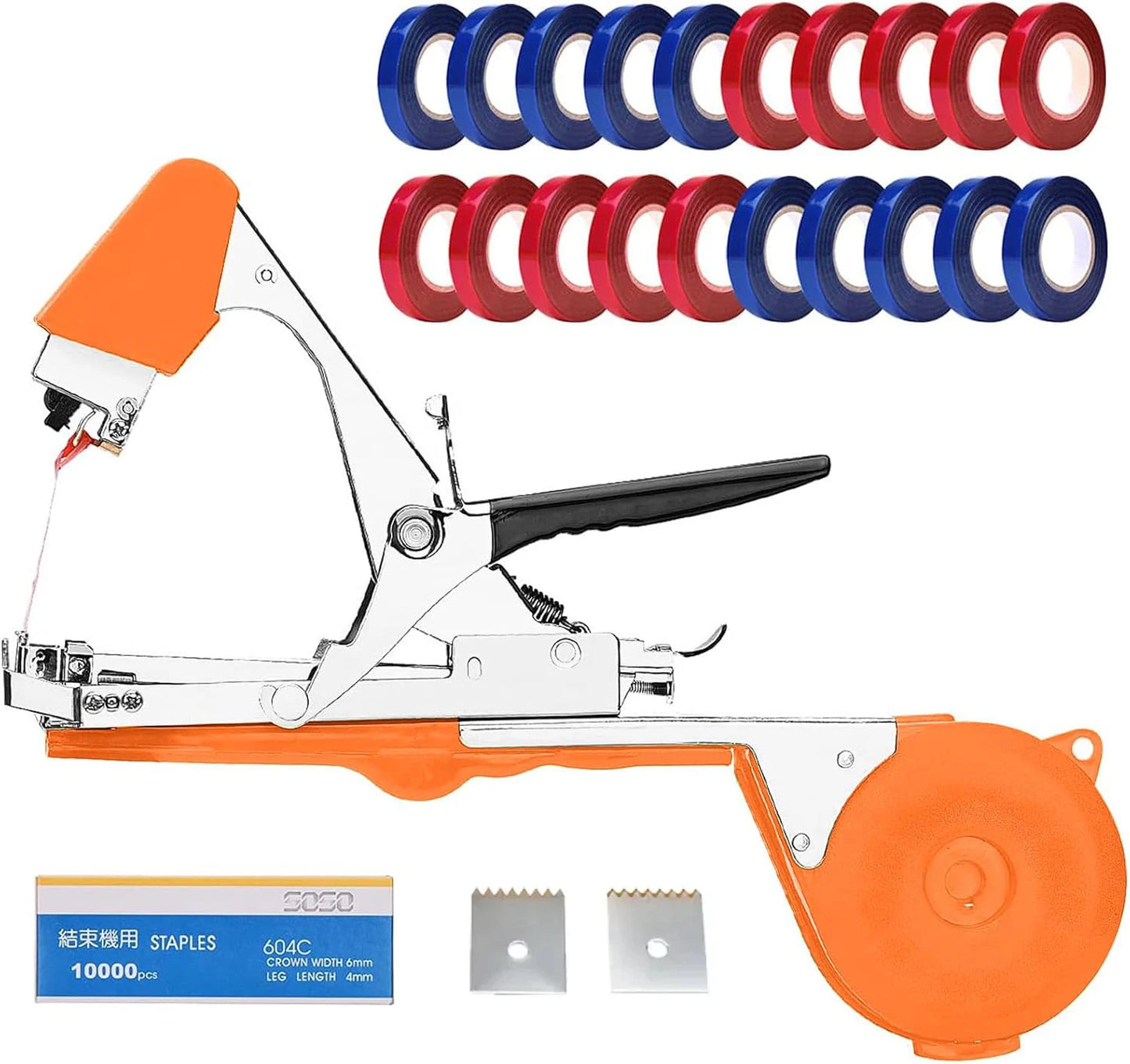 Pflanze Zweig Hand Bindung Bindemaschine Garten Pflanzen Bindemaschine Hackfleisch Gemüse Band Werkzeug Tapener Gartengeräte