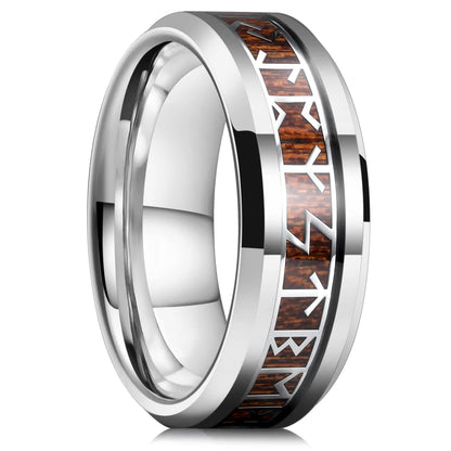 Mode Wikinger Baum des Lebens Edelstahl Abalone Muschel ringe für Männer Odin Norse Wikinger Runen ringe Retro Amulett Schmuck Geschenk