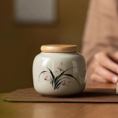 1 Stück Mini-Keramik-Urne für Haustiere, Haustierzähne und Haarsammlung, Gedenkglas für Katzen, Hunde, Hamster, Kaninchen, Urne im chinesischen Stil