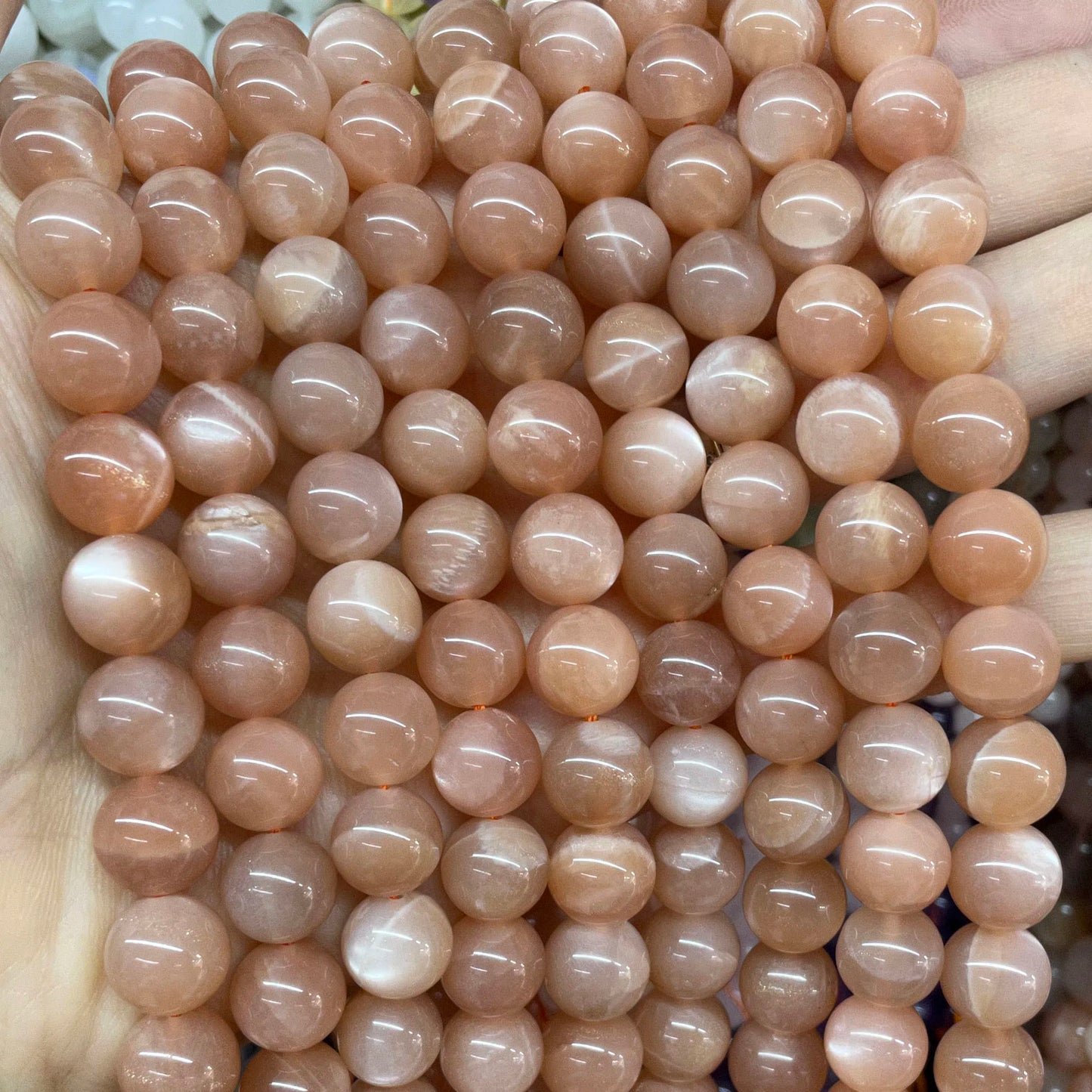Natürliche Sonnenstein Edelsteine Unregelmäßige Facettierte Rondelle Runde Lose Spacer Perlen Für Schmuck Machen DIY Armband Halskette Zubehör