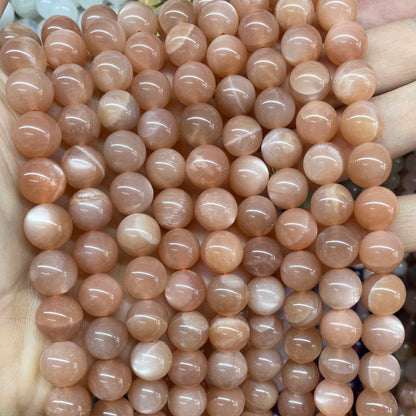 Natürliche Sonnenstein Edelsteine Unregelmäßige Facettierte Rondelle Runde Lose Spacer Perlen Für Schmuck Machen DIY Armband Halskette Zubehör