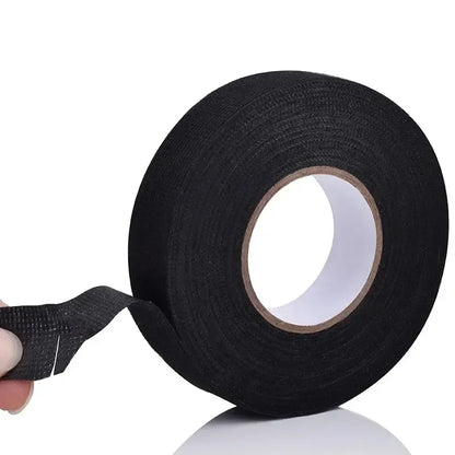 15 Meter hitzebeständiges, flammhemmendes Klebeband, selbstklebendes Coroplast-Gewebeband für den Schutz von Kabelbäumen im Auto