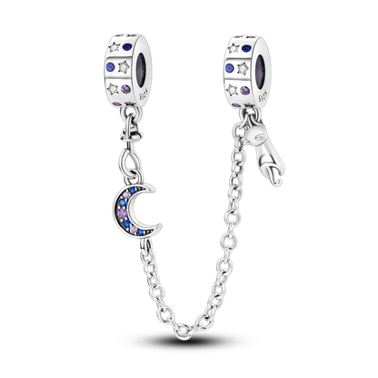 Silberverschluss, 925er-Sterlingsilber, CZ-Pflaster-Clip-Charms, Gänseblümchen-Perlen, Stopper, Sicherheitskette, passend für Original-Armreif, Schmuck-Clip