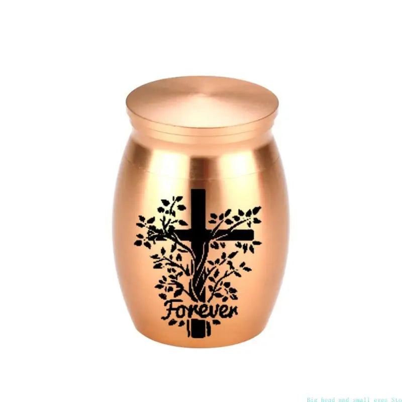 581c kreative Haustier -Einäscherung Schmuck Urne Sarg für Asche Sarg Urne Mini Jar