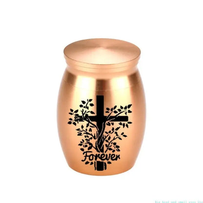 581c kreative Haustier -Einäscherung Schmuck Urne Sarg für Asche Sarg Urne Mini Jar
