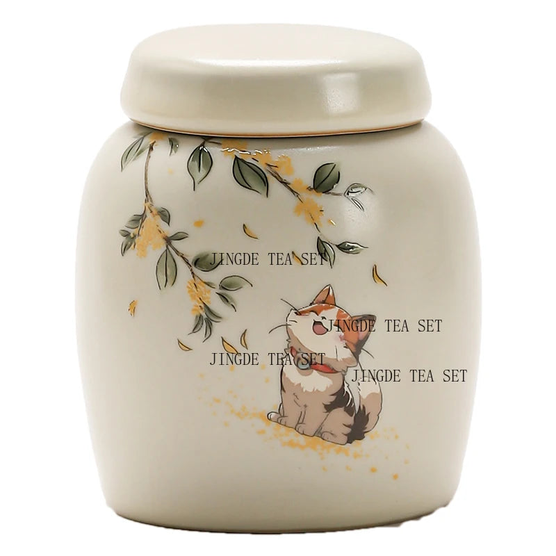 7 x 8.5 cm Ceramic Urns for Human Ashes, Small Seal, Pet Memorial, High-Quality Funeral Accessories