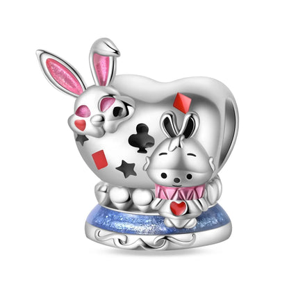 Vergnügungspark-Charm aus 925er-Sterlingsilber, Riesenrad, Achterbahn, Zirkus, Clown, Karussell, passend für DIY-Armbänder, Halsketten, Souvenir