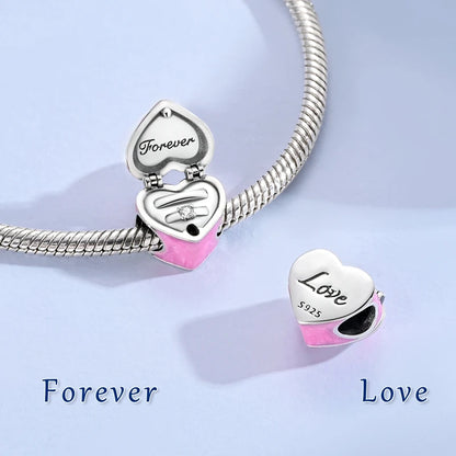 925 Silber Charms Original Design Blaue Augen Zirkon Katze Hund Perle Herz Charme DIY Fit Armband Für Frauen Hochzeit Schmuck Geschenk