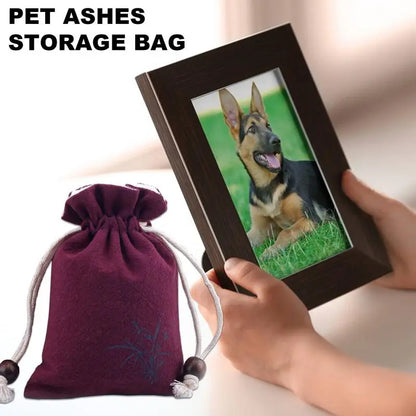 Haustier-Einäscherungstasche, Kordelzug-Design, Katzen-Haustier-Asche, Beutel, menschliche Asche, Gedenk-Hundebeutel für große Katzen, geliebte Person, Welpen