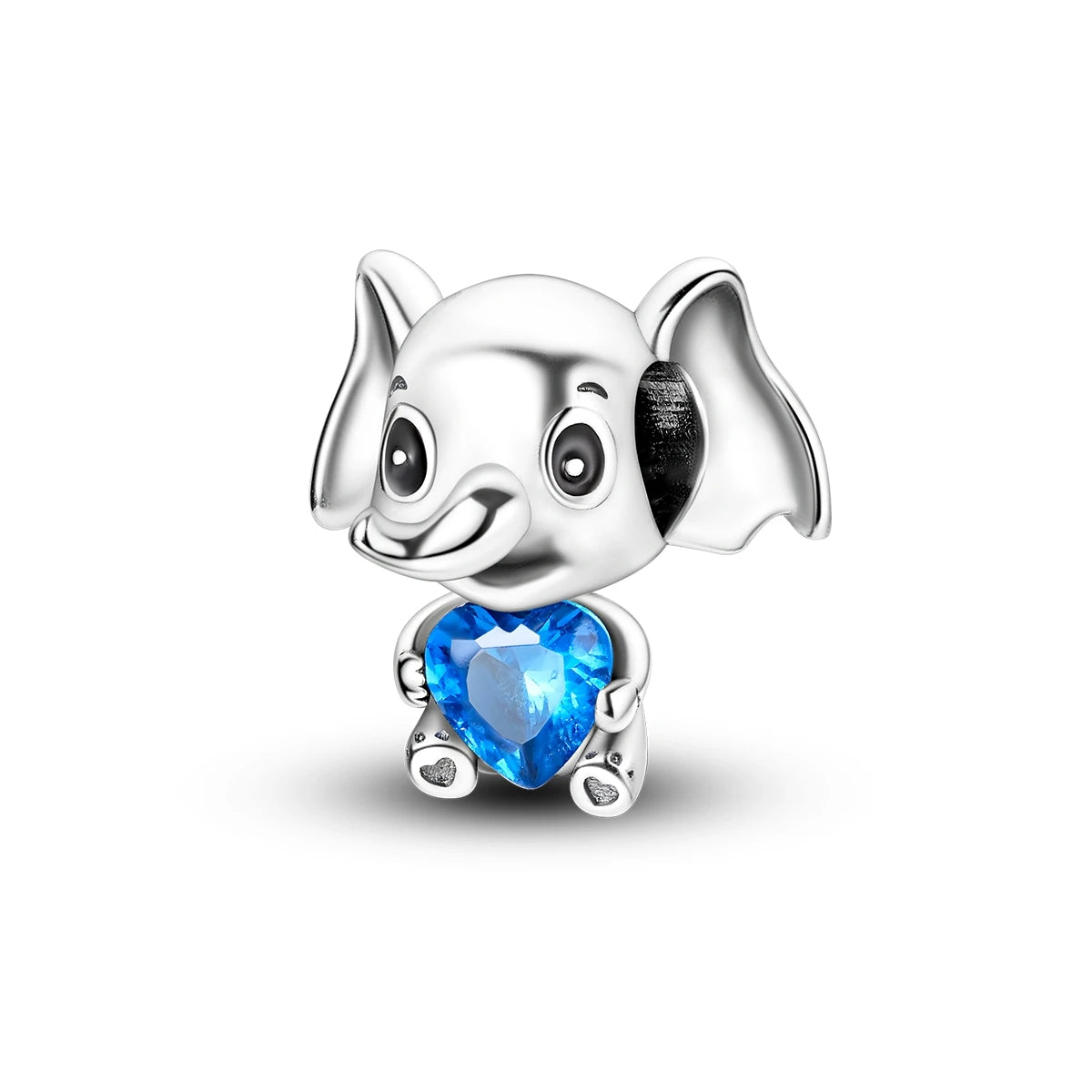 Charm-Anhänger aus Silber 925, blaue Serie, passend für Armbänder, Charms, DIY, originelle Mode-Anhänger für Schmuckherstellung