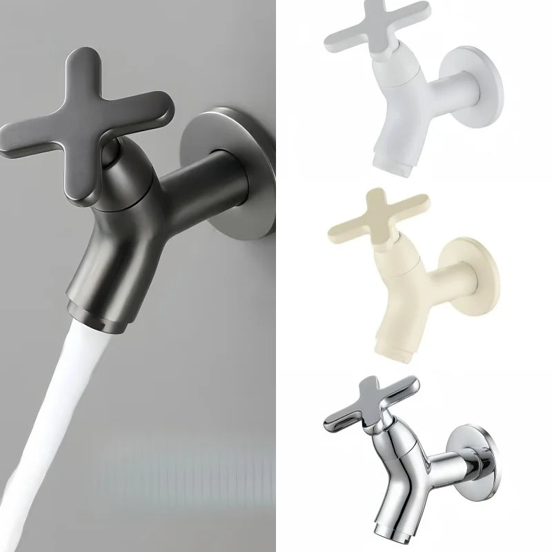 Wand Waschbecken Messing Wasserhahn Outdoor Garten Auslauf Mopp Pool Wasserhahn Waschen Wasserhahn Einzigen Kalten Wasser Badezimmer Küche Waschbecken Armaturen