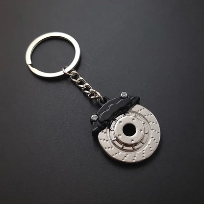 Mini Zink-legierung Auto Teile Schlüsselanhänger Simulierte Geschwindigkeit Getriebe Absorber Motor Kolben Anhänger Auto Schlüssel Halter Schlüsselring Nette Männer Geschenk
