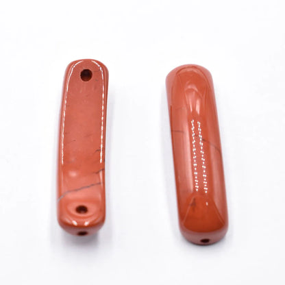 Wholesale10pcs/lot Natürlicher Fluorit Stein Kristall Stecker Anhänger Mode Armband Halskette Zubehör für Schmuckherstellung