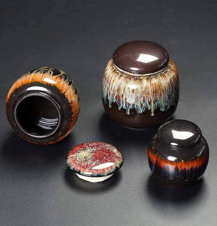 Ceramic Pet Urns Personalized Cremation Burial Coffin Hamster Ashes Container Cat Dog Deceased Pet Souvenir