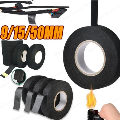 Kfz-Kabelbaum, elektrische Isolierung, Flanellband, Kabelbaum, hochtemperaturbeständiges Klebeband, Scotch Noir Innov Mustache Piciel