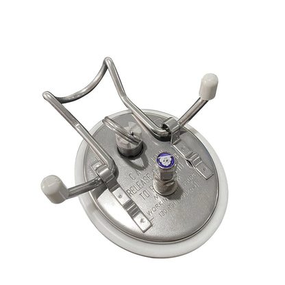Austausch des Fassdeckels aus Edelstahl, Beer Cornelius Ball Lock, Fix Leaks Überdruckventil, neuer O-Ring-Deckel