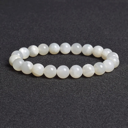 Genuine natural stone bracelet: Apatite, Lapis Lazuli, Agate, Crystal, Tiger's Eye. High-quality gemstone bead bracelet. Men's jewelry bangle.