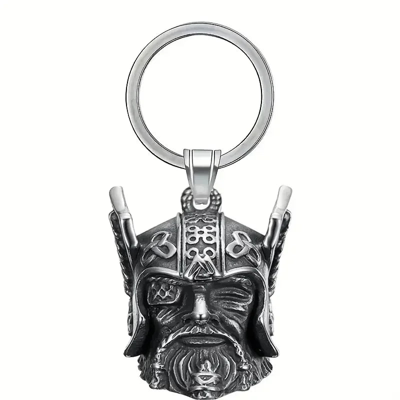Vintage Christian Jesus Kreuz Glocke Anhänger Motorrad Glocke Halskette Punk Biker Religiöser Exorzist Glücksschmuck für Herren
