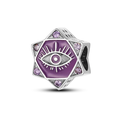 Heißer Verkauf 925 Silber Farbe Evil Eye Charm Dämon Auge Perle Für Original Armband & Armreif DIY Machen Mode Schmuck geschenk