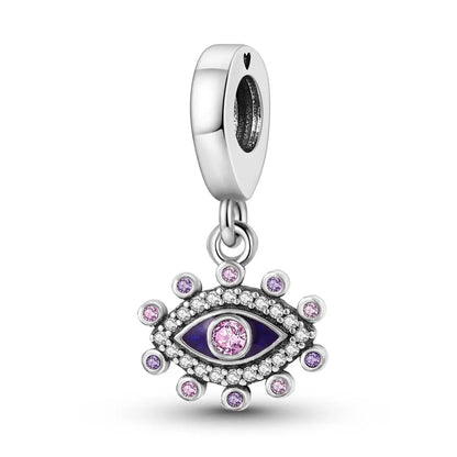 925er Silber vergoldete baumelnde Charms-Perlen für Original-Armbänder, DIY-Modeschmuckherstellung