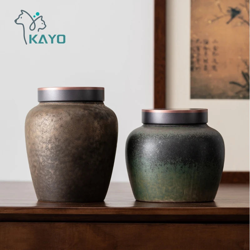 Urns Ashes Urns Acero Inodisable Pet Small Animal Caja Para Cenizas De Mascotas Ceramic Urn Funeral Keepsake Cremation Urn