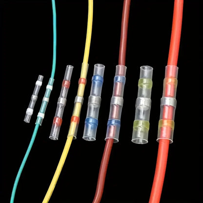 Schrumpfverbinder mit Schweisring, IP67 Wasserdicht, Schrumpfschlauch für die Verbindung von Elektrogeräten, Kabelverbinder-TerminalsSchrumpfverbinderSchweisringKabelverbinder-TerminalsVerbindung von Elektrogeräten