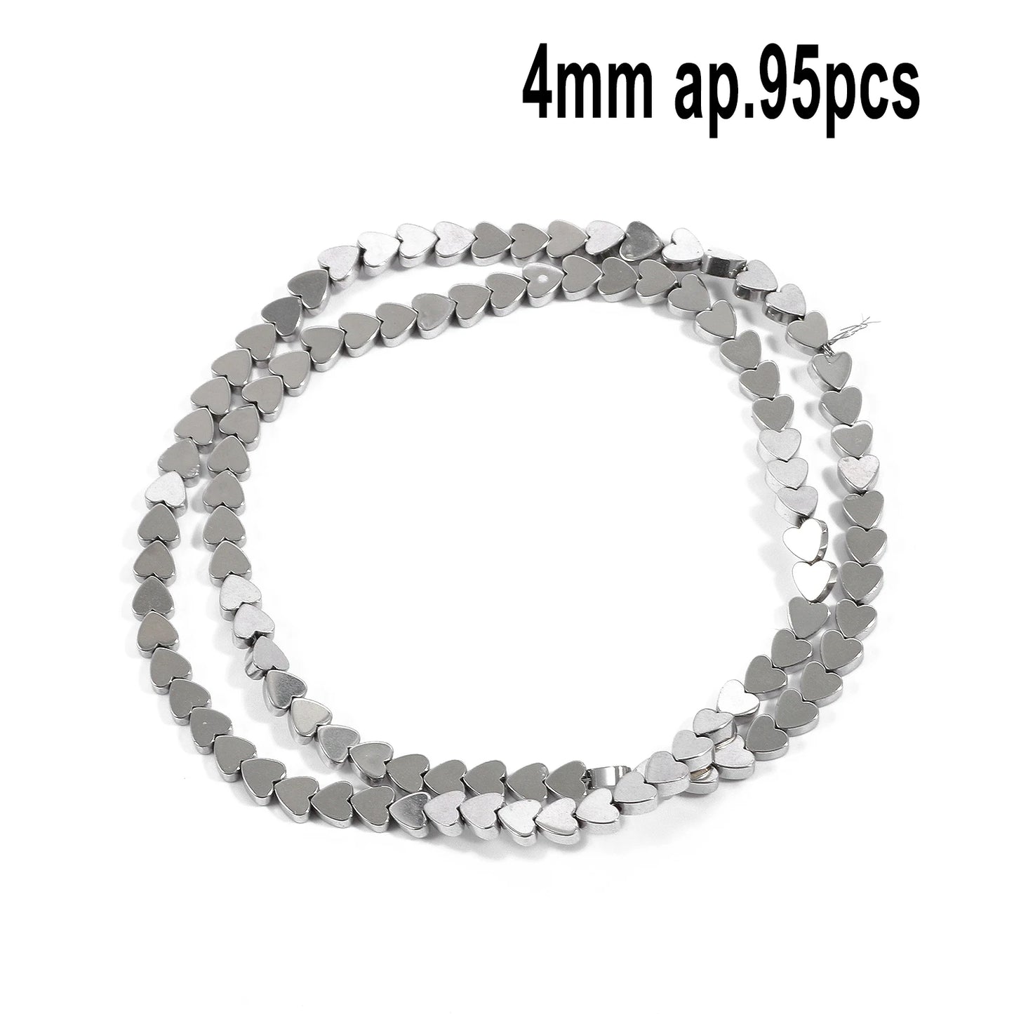 Großhandel AAA Rhodium Hämatit Perlen Charms Herz Stern Rohr Facettierte Runde Unregelmäßige Geometrische Form Perlen Für Schmuck Machen