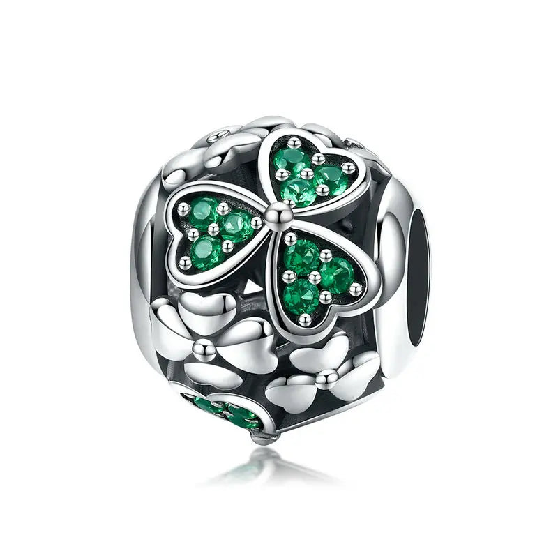 BAMOER Anhänger aus 925er-Sterlingsilber, verträumte Oecan-Serie, schillernde Krabbenperlen, Seepferdchen-Anhänger für Damen, Armband und Halskette zum Selbermachen