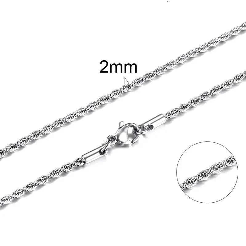 Vnox Herren-Halskette mit Erkennungsmarken-Anhänger aus Edelstahl, geometrische Hundemarken-Halsketten, Geschenk für Ihn, Schmuck