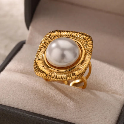 Luxus Edelstahl Ringe Vergoldet Bunte Stein Zirkon Kristall Herz Ring Für Frauen Hochzeit Boho Schmuck Weihnachtsgeschenk