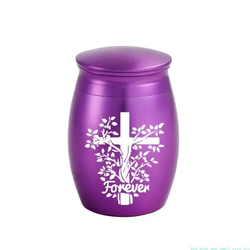 581c kreative Haustier -Einäscherung Schmuck Urne Sarg für Asche Sarg Urne Mini Jar