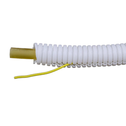 1/5M PP Isolierte Rohr 7,5mm-25mm Auto Linie Rohr Kabelbaum Threading Kunststoff split Draht Webstuhl Schutz Hülse