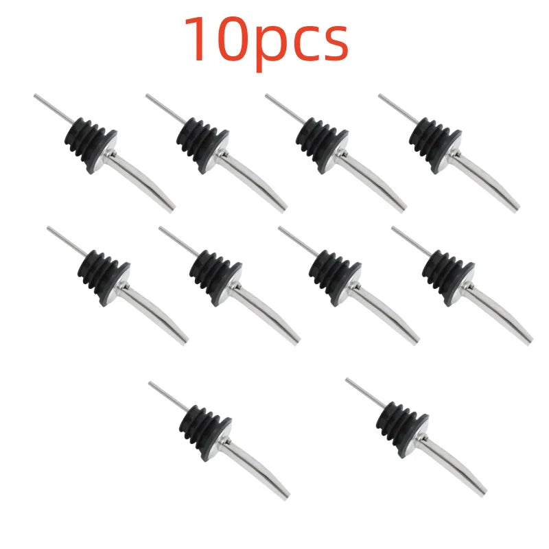 1/2/5 stücke Edelstahl Wein Gießen Wein Bar Cocktail Shaker Phantasie Shaker Mund Wein Flasche Stopper Ablauf flasche Stopper