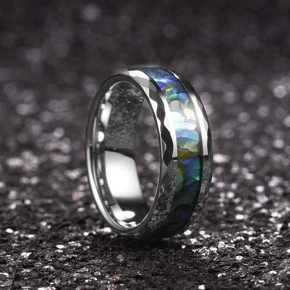 Mode Wikinger Baum des Lebens Edelstahl Abalone Muschel ringe für Männer Odin Norse Wikinger Runen ringe Retro Amulett Schmuck Geschenk