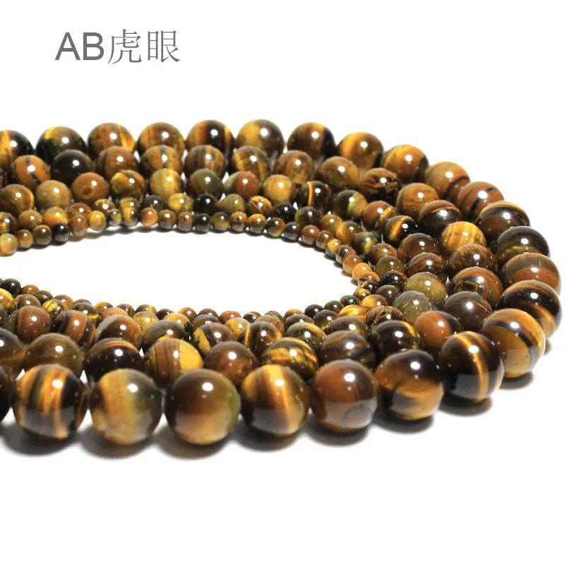 Großhandel Schwarz Onyx Achat Runde Naturstein Perlen Für Schmuck Machen DIY Armband Halskette Charms 4/6/8/10/12/mm Strang 15''