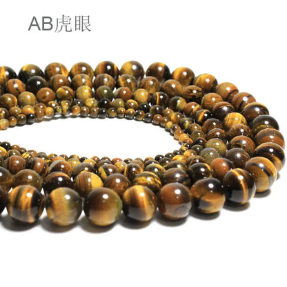 Großhandel Schwarz Onyx Achat Runde Naturstein Perlen Für Schmuck Machen DIY Armband Halskette Charms 4/6/8/10/12/mm Strang 15''