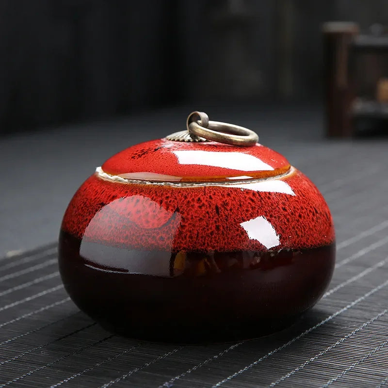 Ceramic Pet Urns Cremation, Dog Urns, Keepsake, Small Ash Box, Coffin Souvenir, Personalized Color, Funeral Home Decoration
