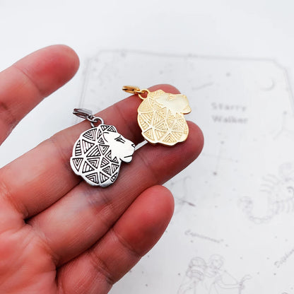 Löwe-Anhänger aus 925er-Sterlingsilber, baumelnder Charm, brandneues Vintage-Geschenk für Damen und Herren, neuer edler Schmuck
