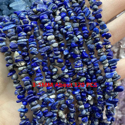 Natürliche Lapislazuli Runde Rohr Facettierte Lose Spacer Stein Perlen Für Schmuck Machen DIY Handgemachte Armbänder Halskette Zubehör