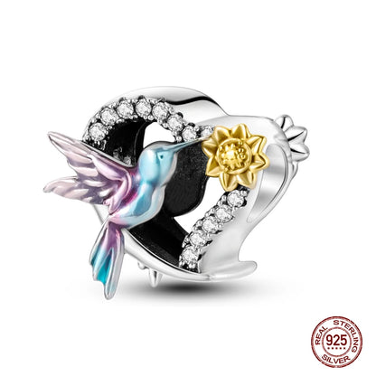 Passend für Qikaola 925 Original-Armbänder, blauer Zirkon, Eule, leuchtende Meeresschildkröte, Oktopus, 925er Silber, Charms, Perlen, DIY, Geburtstag, Schmuck, Geschenk