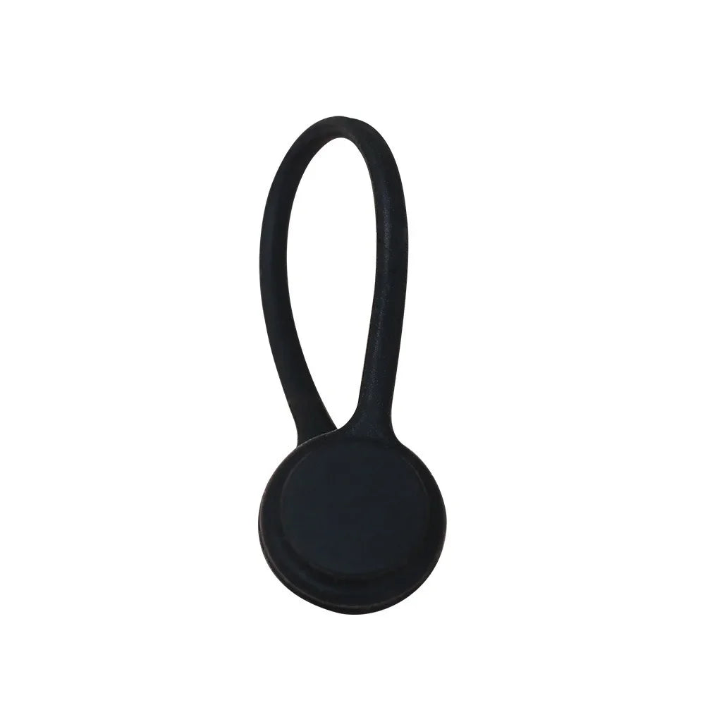 Wiederverwendbare magnetische Kabelbinder – Silikon-Kabel-Organizer-Clips für Drähte, Kopfhörer, Büro, Schreibtisch, Kühlschrank und Buchmarkierung