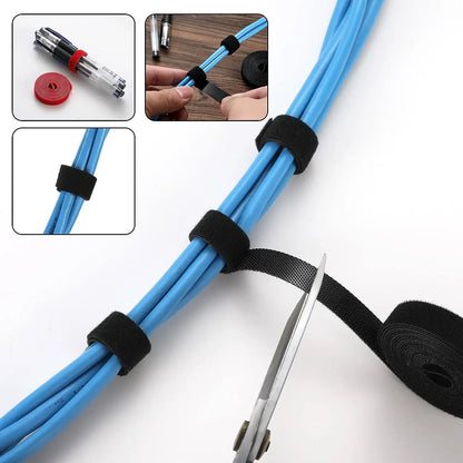 173-teiliges Kabel-Organizer-Clips, Büro-Kabelmanagement-Set, Kabelmanagement, Kabel-Organizer, Krawatte für Auto, Büro, Zuhause