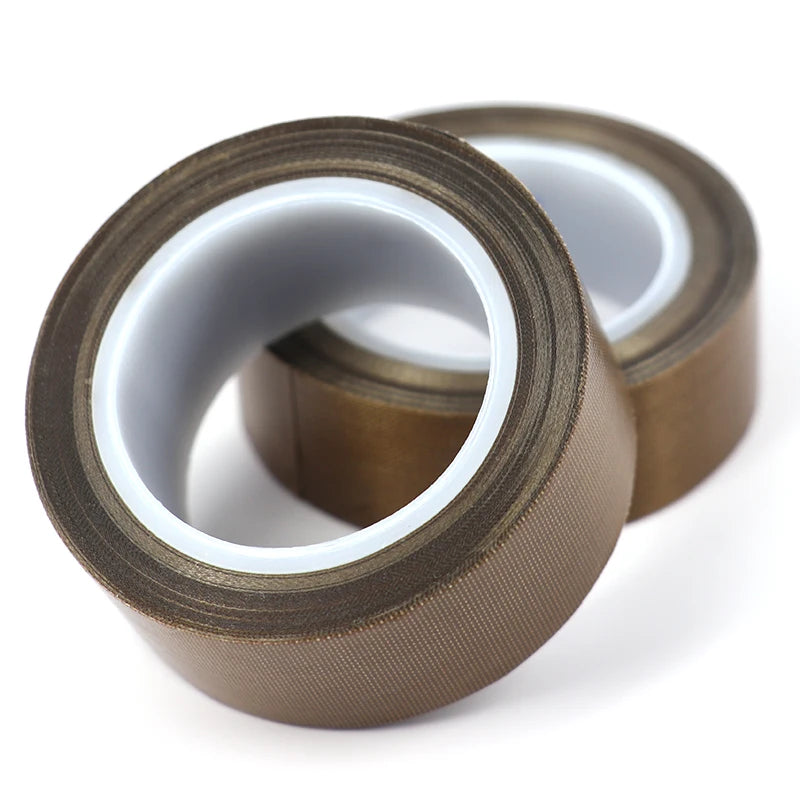 10 m/Rolle, hochtemperaturbeständiges PTFE-Band, Dicke 0,13/0,18 mm, Breite 5–100 mm, wärmeisoliertes, selbstklebendes Dichtungsband