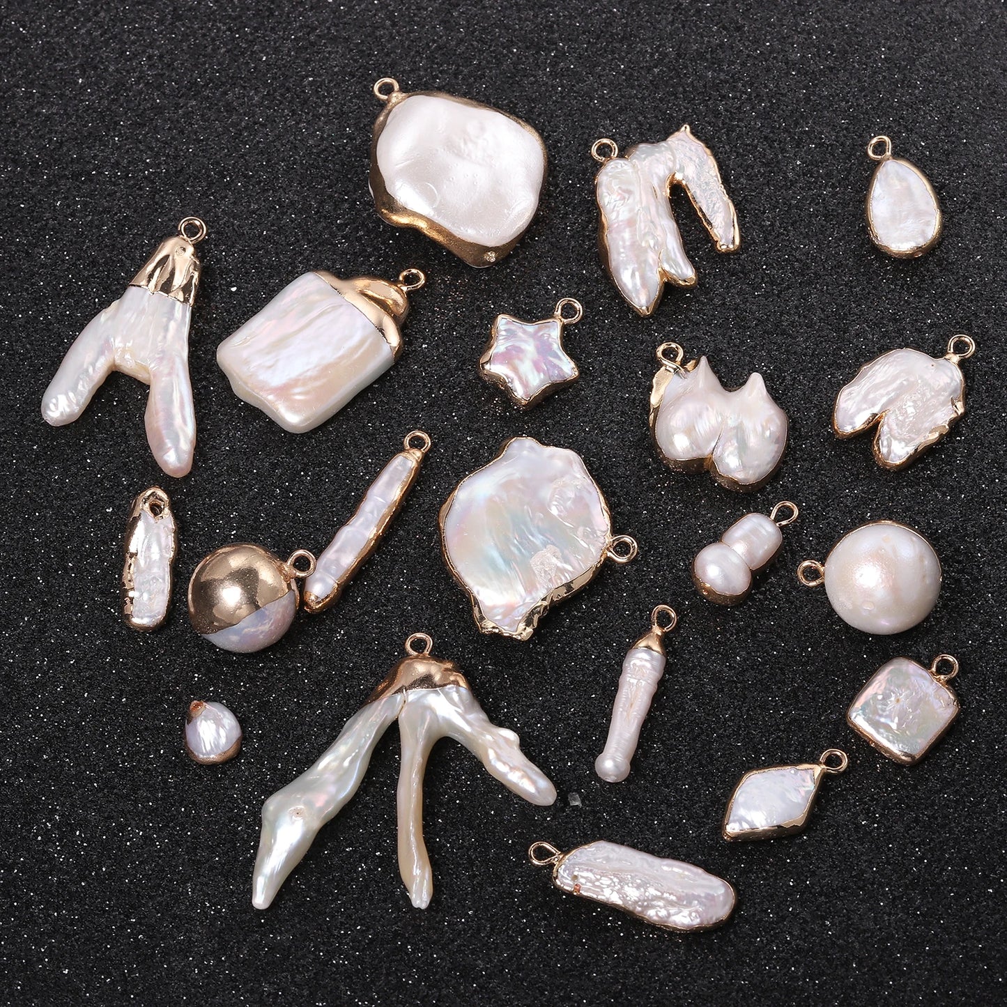 1 stücke Natürliche Süßwasser Perle Anhänger Exquisite Unregelmäßige Barock Geformt Für Schmuck Machen DIY Halskette Armband Zubehör