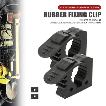 1-8 Stück Gummiklemmen Schnellverschluss-Montageklemmen 30-40mm für Auto Offroad-LKW Anhänger Wohnmobil Boot Zubehör Montagewerkzeuge