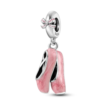 925 Sterling Silber Original Charms Perle CZ Zirkon Liebe Mama Rosa Herz Anhänger Passend für Armband DIY Damen Schmuck Geschenk für Freundin