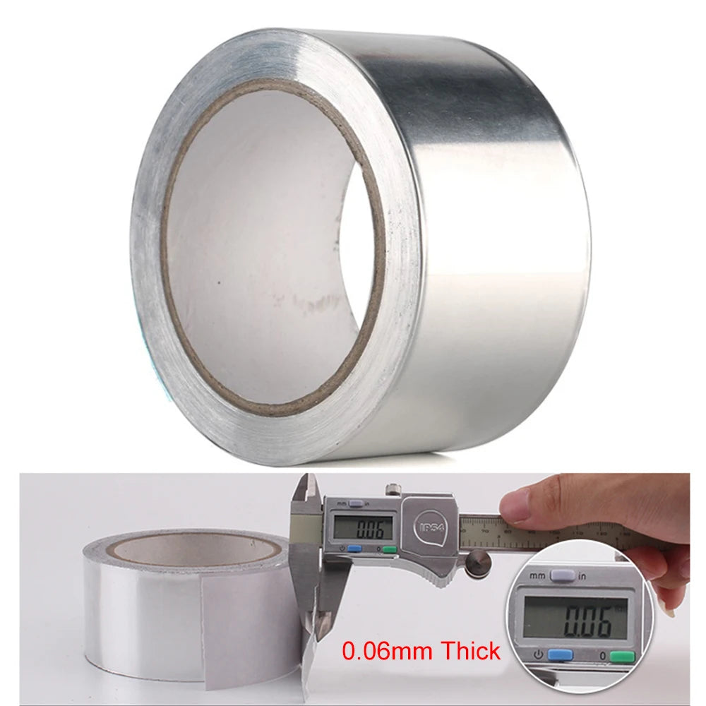 300mm breiter thermisch beständiger Kanal repariert hoch temperatur beständiges Folien klebeband nützliches Aluminium folien klebeband
