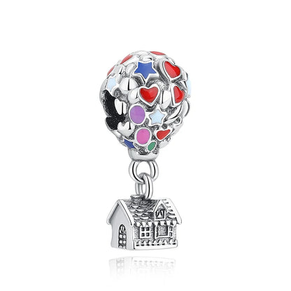 Original 100% 925 Sterling Silber Charm Bead Reise Taxi Motorrad Riesenrad Charms Fit Pandora Armbänder Frauen Diy Schmuck