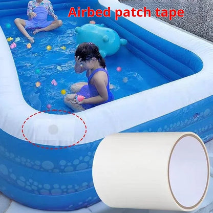 Reparaturband, strapazierfähig, selbstklebend – wasserfeste Flicken für Löcher in gewebten Taschen, FIBCs (Großbeutel), Planen und Schlangenhautbeutel